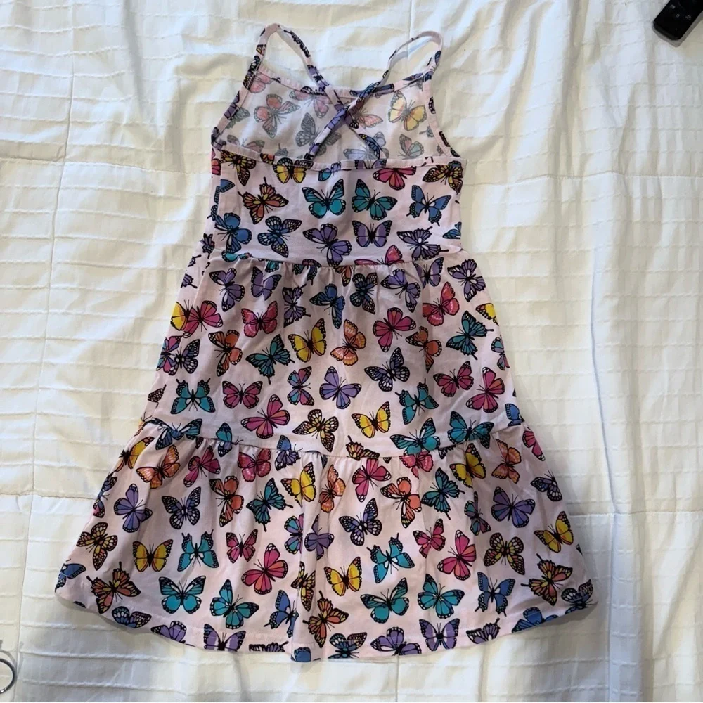 The Children’s Place Colorful Butterfly Print Dress size small 5/6 - Picture 7 of 7